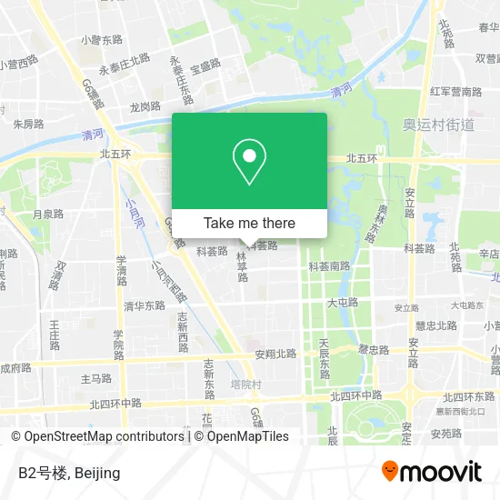 B2号楼 map