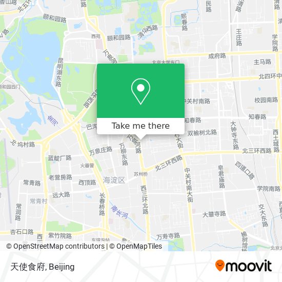 天使食府 map