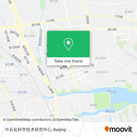 中石化科学技术研究中心 map