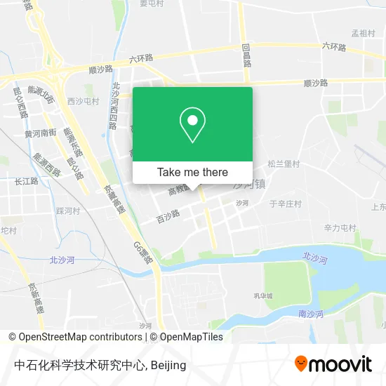 中石化科学技术研究中心 map