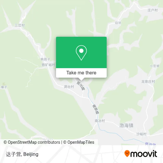 达子营 map