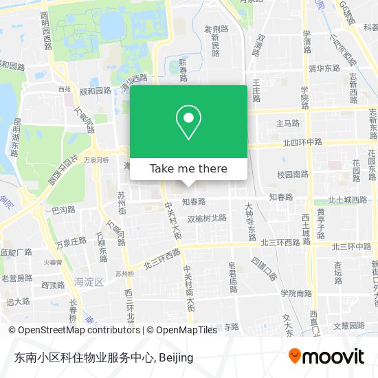 东南小区科住物业服务中心 map