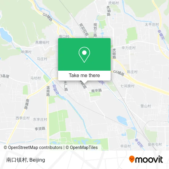南口镇村 map