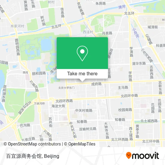 百宜源商务会馆 map