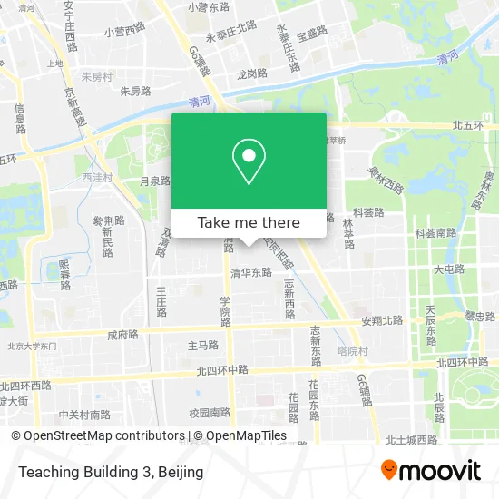 Teaching Building 3 map