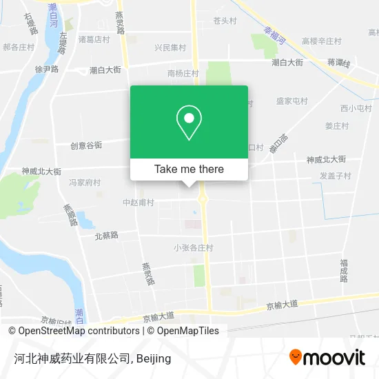 河北神威药业有限公司 map