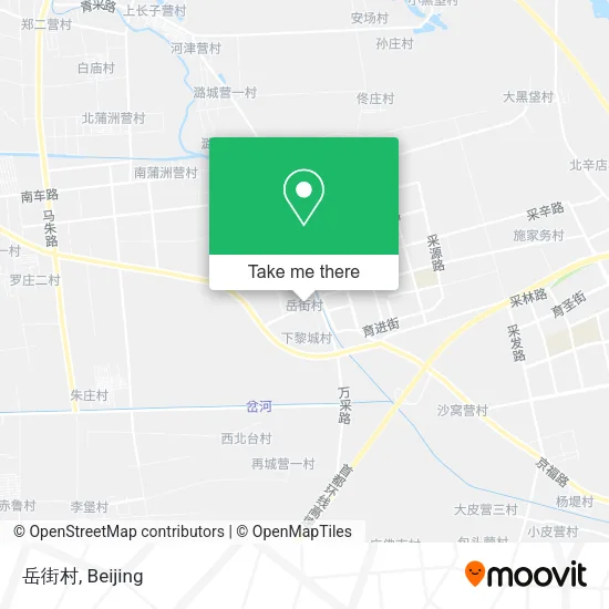 岳街村 map