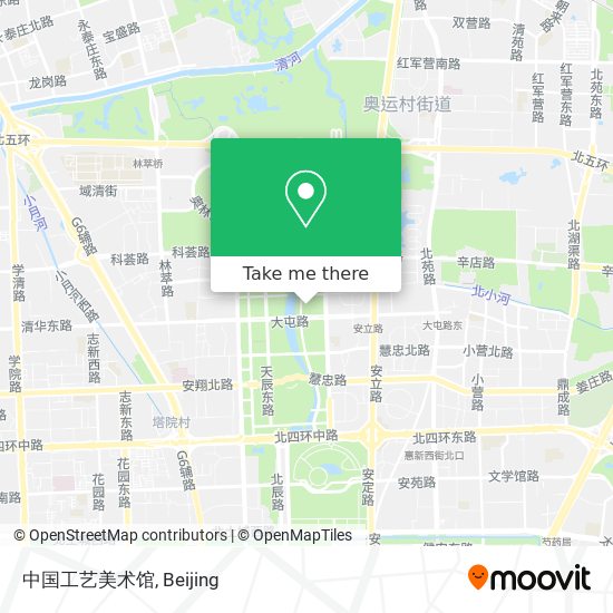 中国工艺美术馆 map