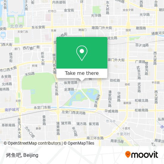 烤鱼吧 map