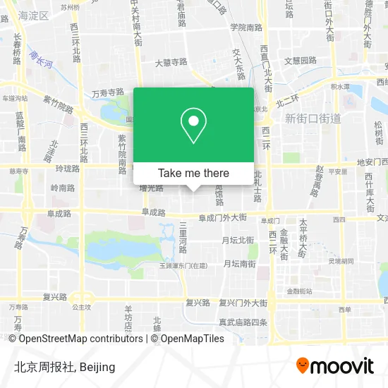 北京周报社 map