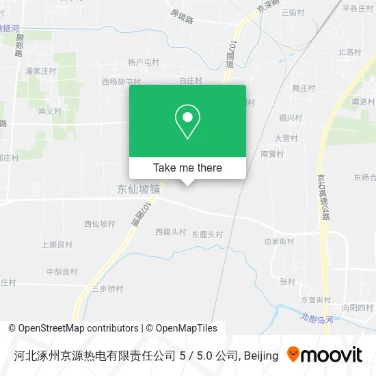 河北涿州京源热电有限责任公司 5 / 5.0 公司 map