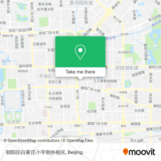 朝阳区白家庄小学朝外校区 map