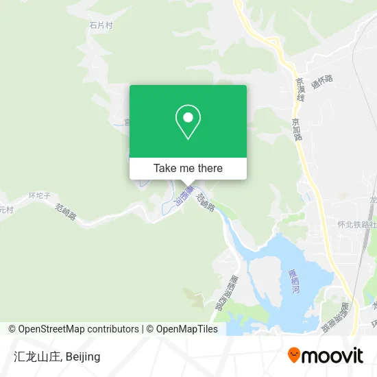 汇龙山庄 map