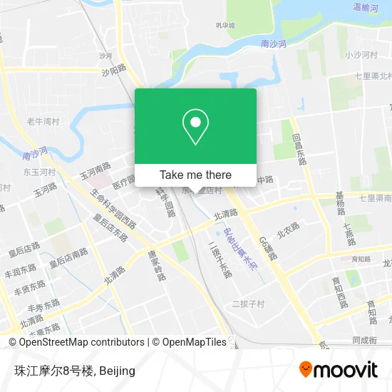 珠江摩尔8号楼 map