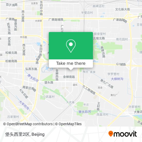 垡头西里2区 map