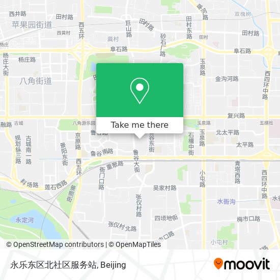 永乐东区北社区服务站 map