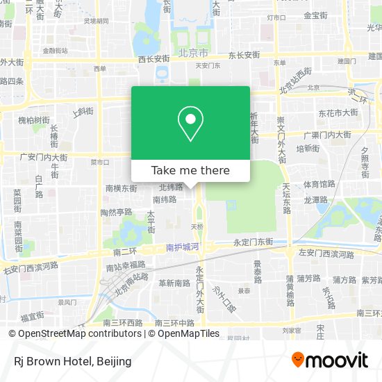 Rj Brown Hotel map