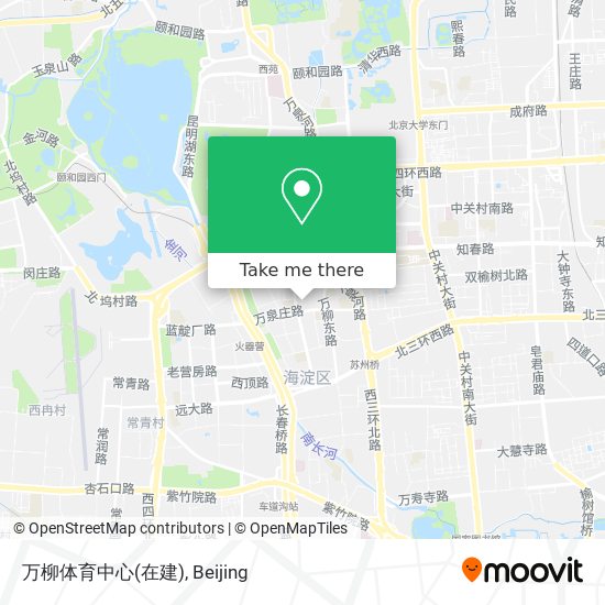 万柳体育中心(在建) map
