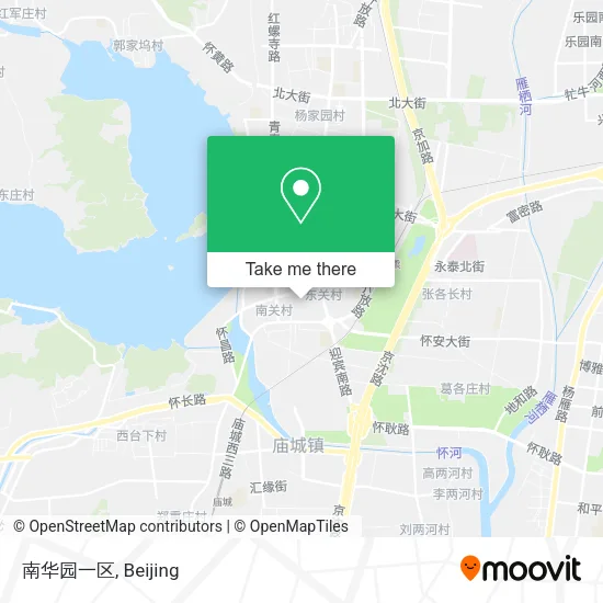 南华园一区 map
