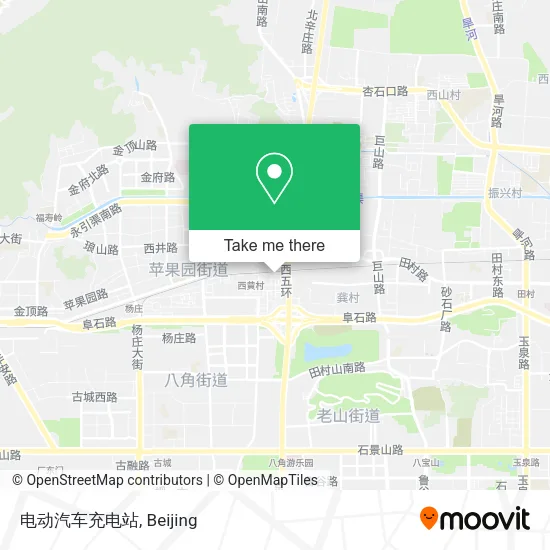 电动汽车充电站 map