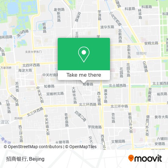 招商银行 map