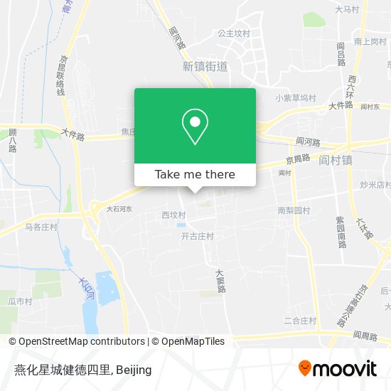 燕化星城健德四里 map