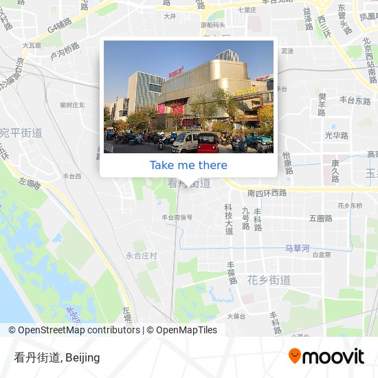 看丹街道 map