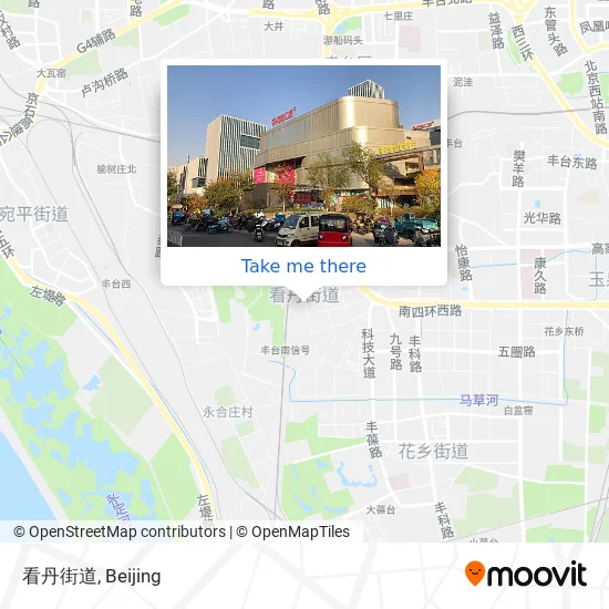 看丹街道 map