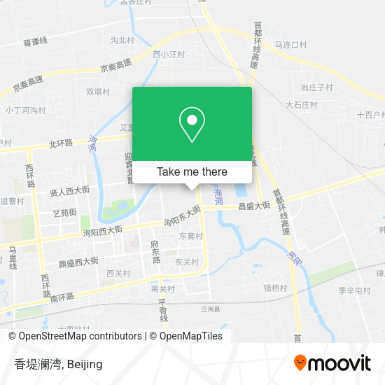 香堤澜湾 map