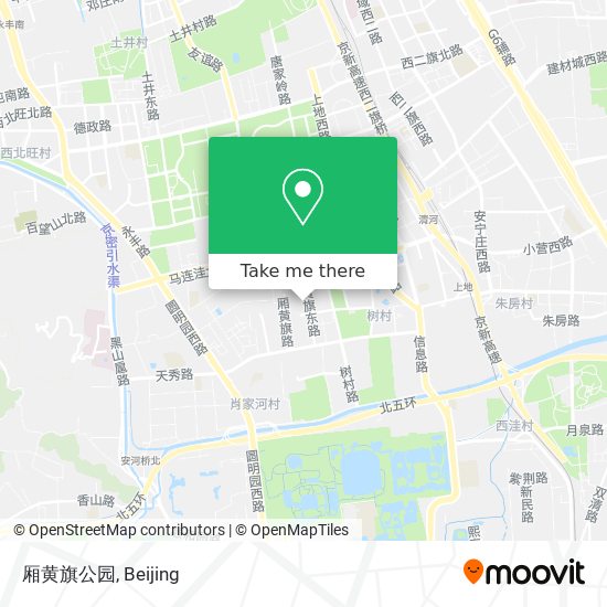 厢黄旗公园 map