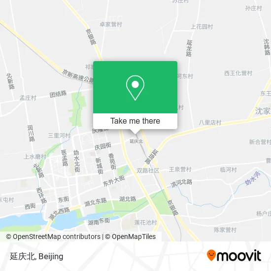 延庆北 map