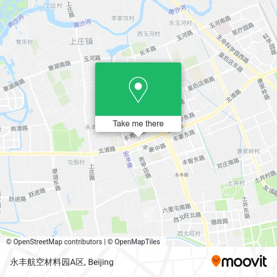 永丰航空材料园A区 map