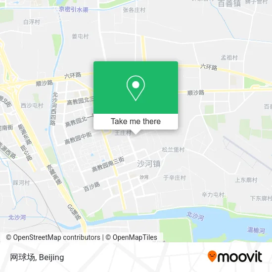 网球场 map