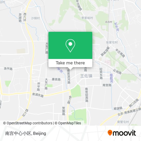 南宫中心小区 map