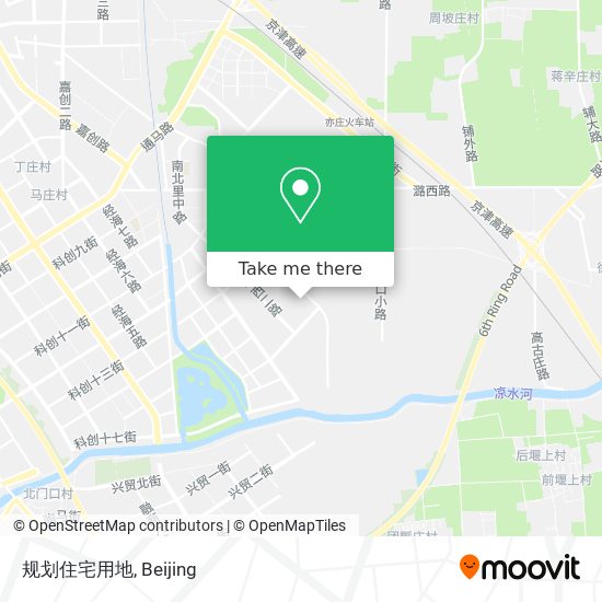 规划住宅用地 map