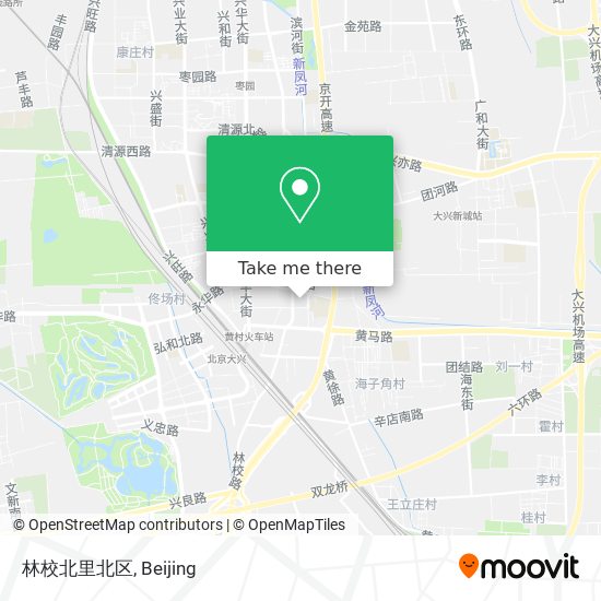 林校北里北区 map