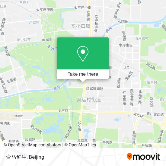 盒马鲜生 map