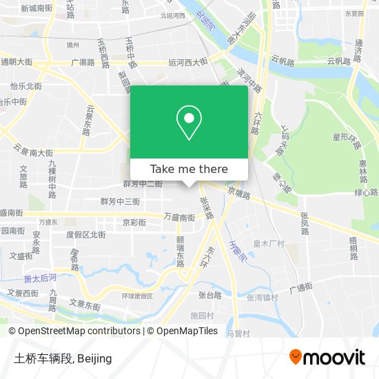 土桥车辆段 map