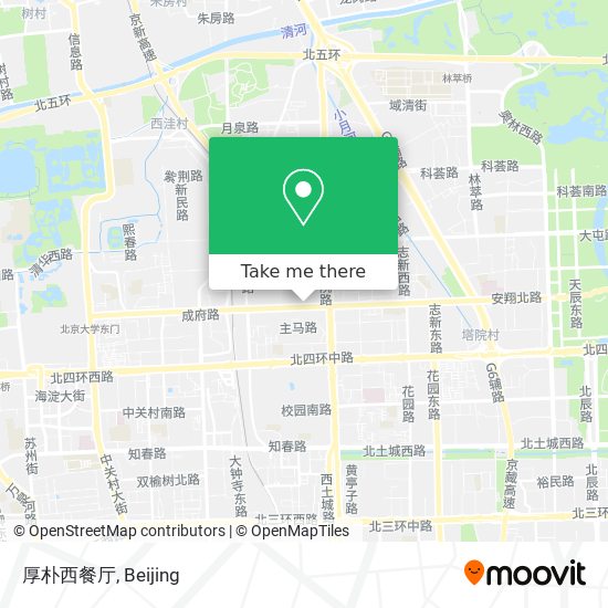厚朴西餐厅 map