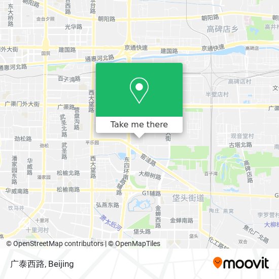 广泰西路 map