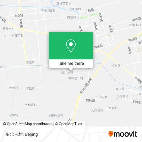 东北台村 map