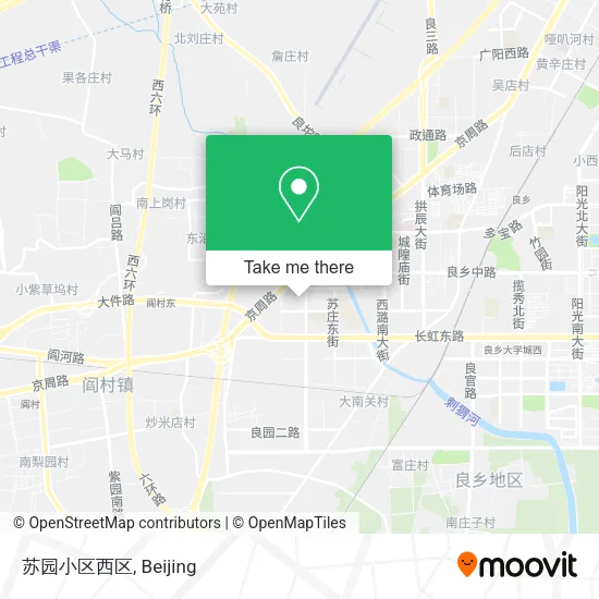 苏园小区西区 map