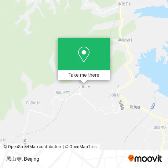 黑山寺 map