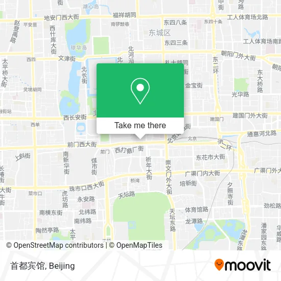 首都宾馆 map