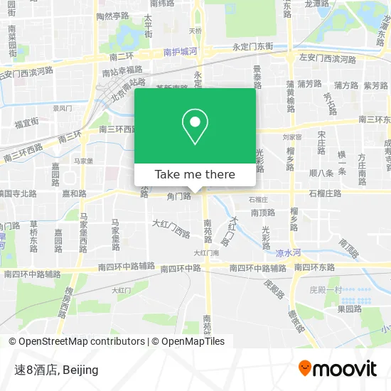 速8酒店 map
