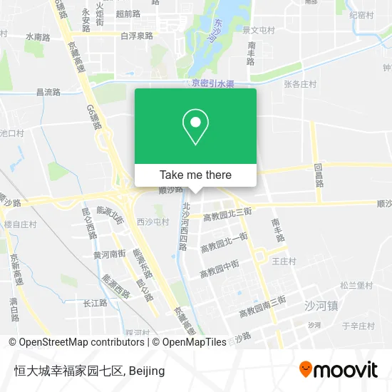 恒大城幸福家园七区 map