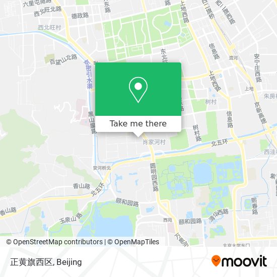 正黄旗西区 map