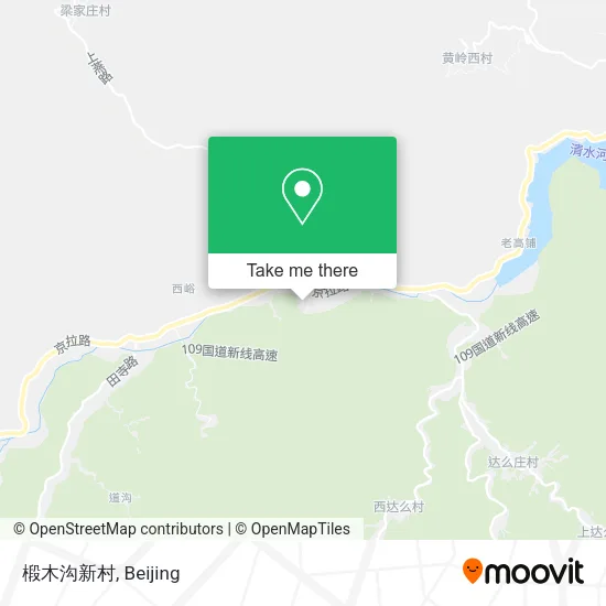 椴木沟新村 map