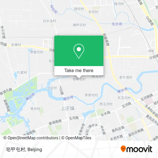 皂甲屯村 map