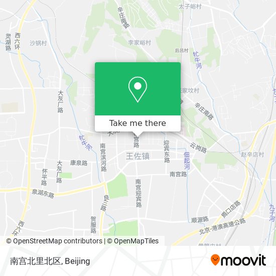 南宫北里北区 map